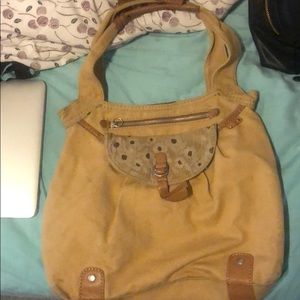 Brown/Tan Fossil Purse